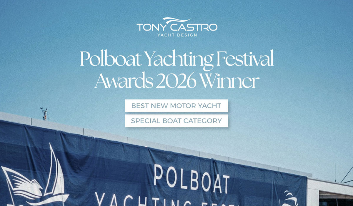 Two Tony Castro designs win POLBOAT Awards 2026